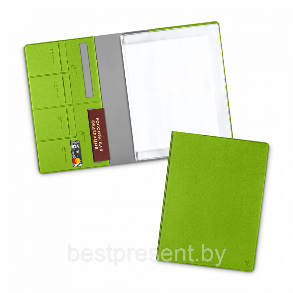 Органайзер для документов, цвет зеленый - фото 1 - id-p221226101