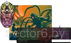Клавиатура + мышь с ковриком Defender Tark C-779