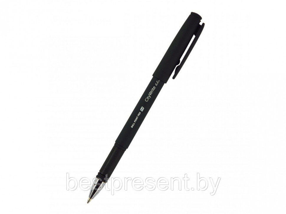 Ручка шариковая "CityWrite Black" черный - фото 1 - id-p221234549