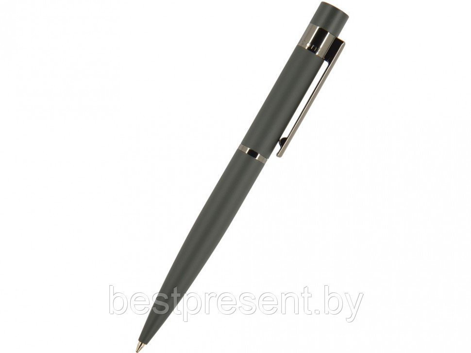 Ручка шариковая автоматическая "Verona" графитовый/серебристый - фото 1 - id-p221234553
