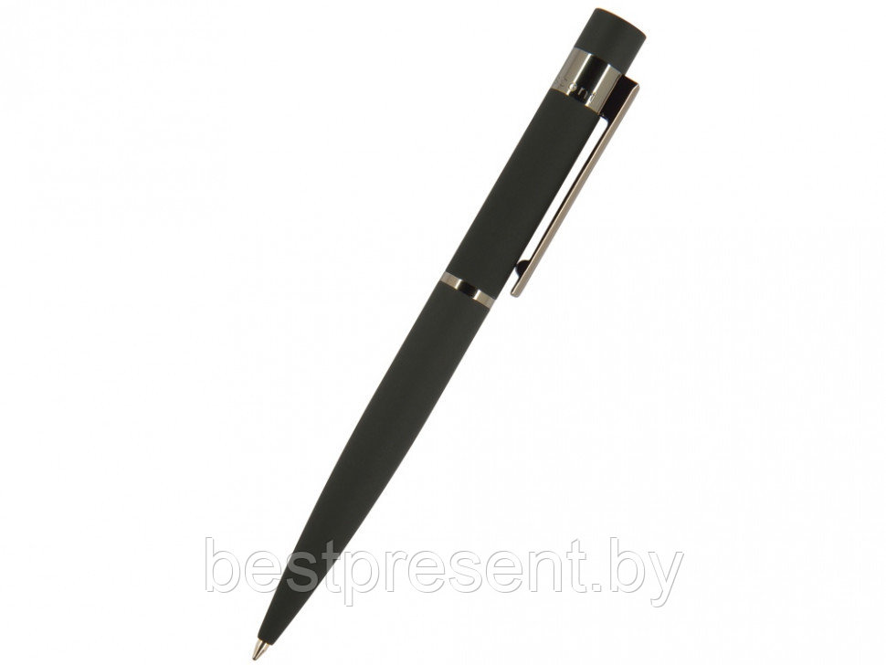 Ручка шариковая автоматическая "Verona" черный/серебристый - фото 1 - id-p221234570
