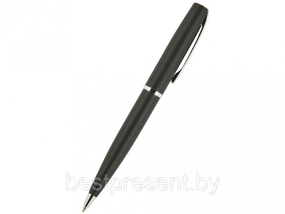 Ручка шариковая автоматическая "Sienna" черный/серебристый - фото 1 - id-p221234575