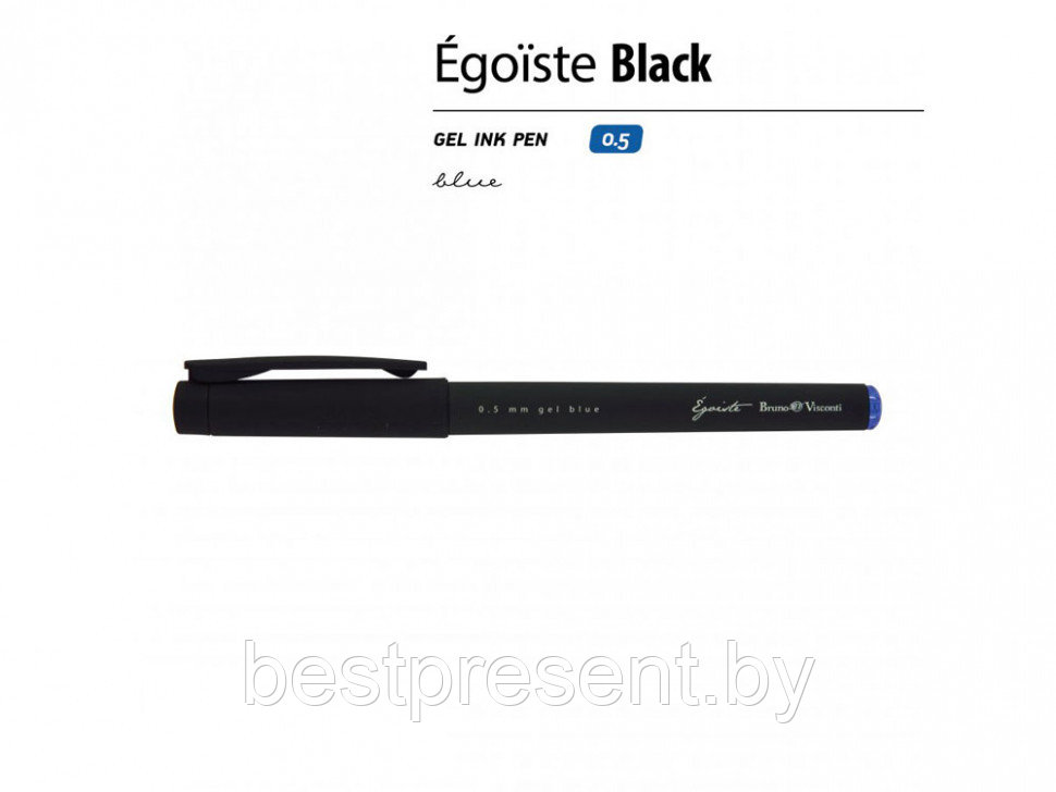 Ручка гелевая "Egoiste Black" черный - фото 2 - id-p221234577