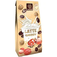 Конфеты жевательные "Libertad. Latte Energy", 75 г, в белом шоколаде