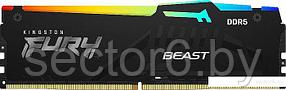 Оперативная память Kingston FURY Beast RGB 16ГБ DDR5 6000 МГц KF560C40BBA-16