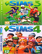 Антология The Sims 3 + 4 Игра на флешке емкостью 128 Гб