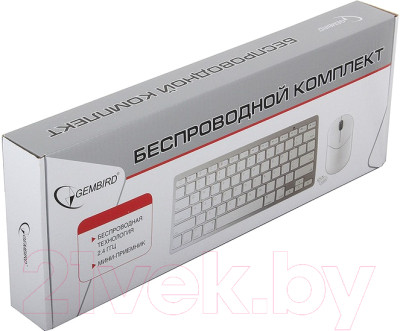 Клавиатура+мышь Gembird KBS-7001 - фото 5 - id-p221239398