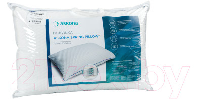 Ортопедическая подушка Askona Mediflex Spring Pillow - фото 4 - id-p221247280