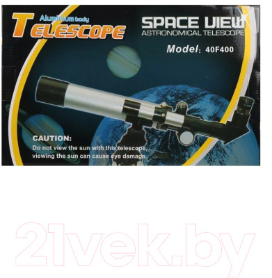 Телескоп Наша игрушка Домашний планетарий / 40F400 - фото 4 - id-p221238982