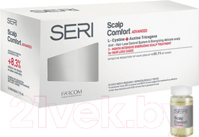 Ампулы для волос Farcom Professional Seri Scalp Comfort против выпадения волос - фото 1 - id-p221241589