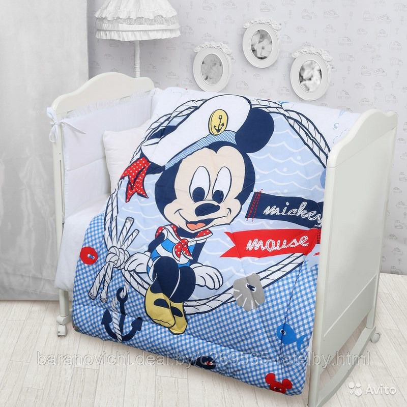 Одеяло детское "Микки морячок" Disney зимнее