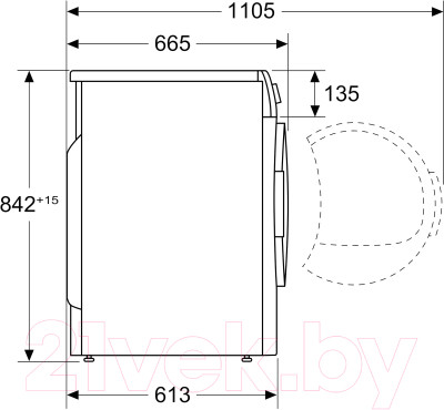 Сушильная машина Bosch WTW876SOPL - фото 8 - id-p221277687