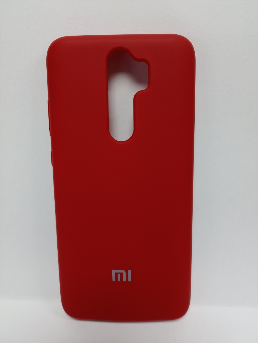 Чехол Xiaomi Redmi note 8 Pro soft touch красный - фото 1 - id-p221308815