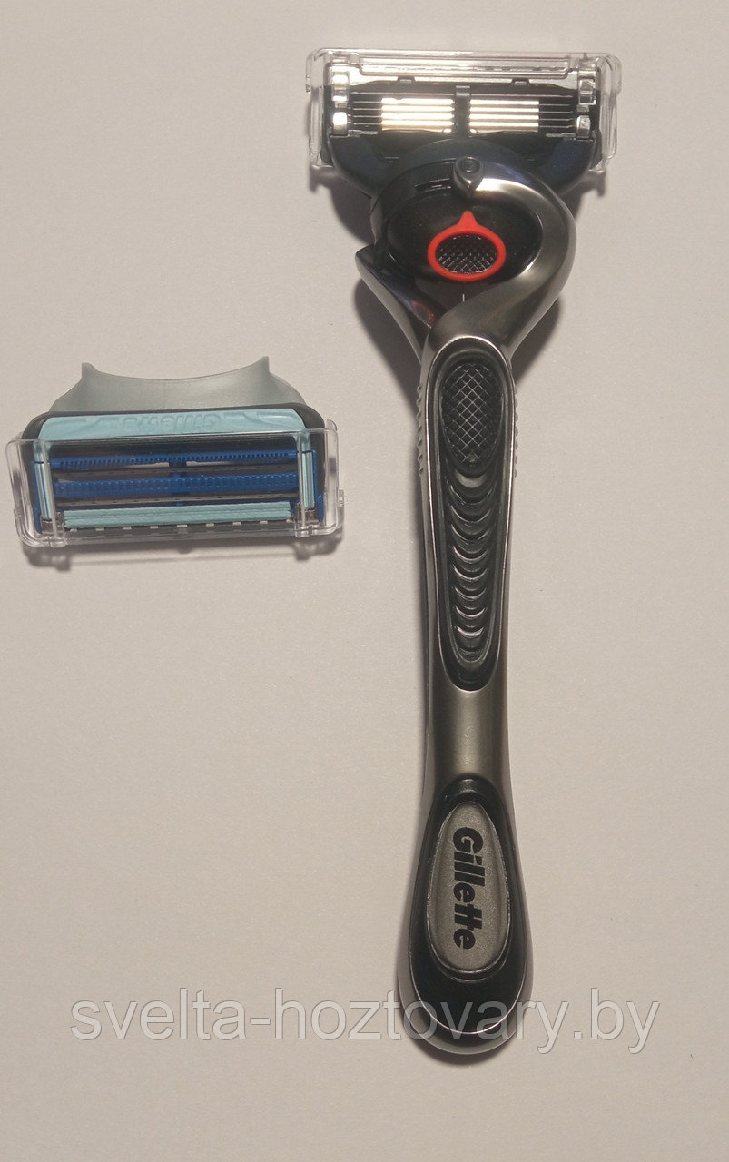 Станок Gillette Fusion Proglide с одной кассетой + 1 кассета Skinguard Sensitive ОРИГИНАЛ!!!!!! - фото 3 - id-p221304774