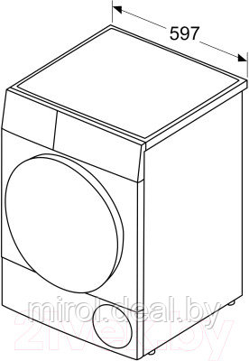 Сушильная машина Bosch WTW876SOPL - фото 9 - id-p221310322