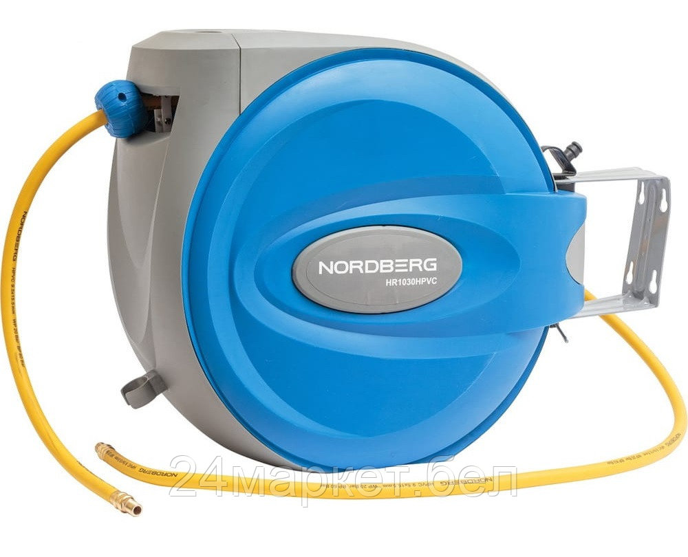 NORDBERG HR1030HPVC NORDBERG ШЛАНГ HR1030HPVC воздушный на катушке гибридный PVC Ø9,5х15,5мм, 30+2м - фото 1 - id-p221104742