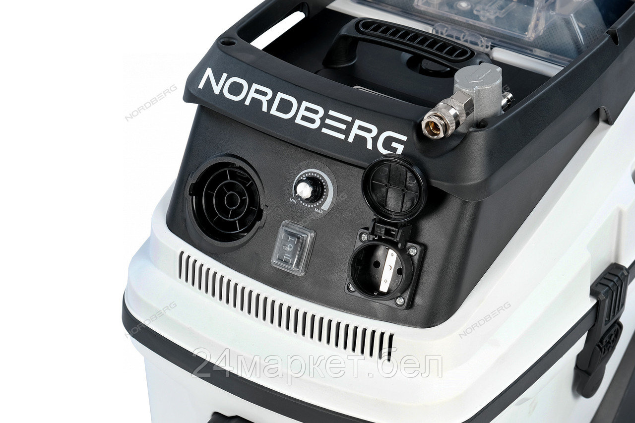 NORDBERG NV34 Пылесос одномоторный 30л 1600 Вт с поддержкой пневмоинструмента - фото 3 - id-p221104900