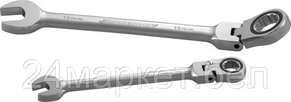 JONNESWAY W66118 W66118 Ключ гаечный комбинированный трещоточный карданный, 18 мм - фото 1 - id-p221103927