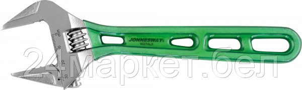 JONNESWAY W27AL8 Ключ разводной с облегченной рукояткой, 0-32 мм, L-200 мм - фото 2 - id-p221103998