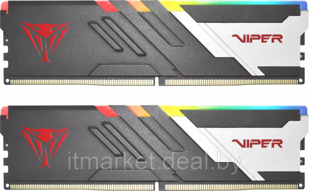 Модуль памяти 32Gb (2*16Gb) Patriot Viper Venom RGB (PVVR532G560C36K) - фото 1 - id-p221312358