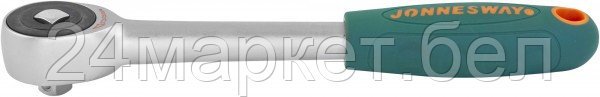 JONNESWAY R6602 R6602 Рукоятка трещоточная ротационная со сквозным приводом 1/4"DR, 60 зубца, 180 мм - фото 1 - id-p221104242