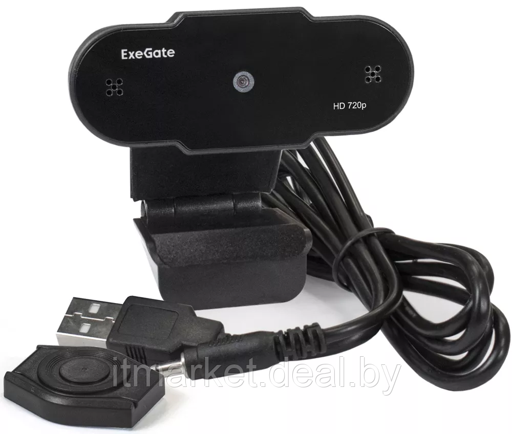 Веб-камера ExeGate BlackView C525 HD (EX287385RUS) - фото 1 - id-p221312403