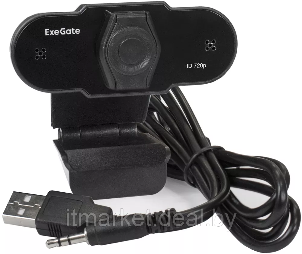 Веб-камера ExeGate BlackView C525 HD (EX287385RUS) - фото 2 - id-p221312403