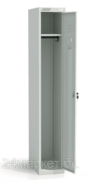 Metall ZAVOD УП-00009870 Шкаф для одежды ШРС 11-300 (корпус RAL7035, двери RAL7035, замок повышенной - фото 3 - id-p221104400