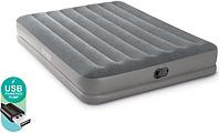 Надувная кровать Intex Prestige Mid-Rise Airbeds With USB Pump 64114