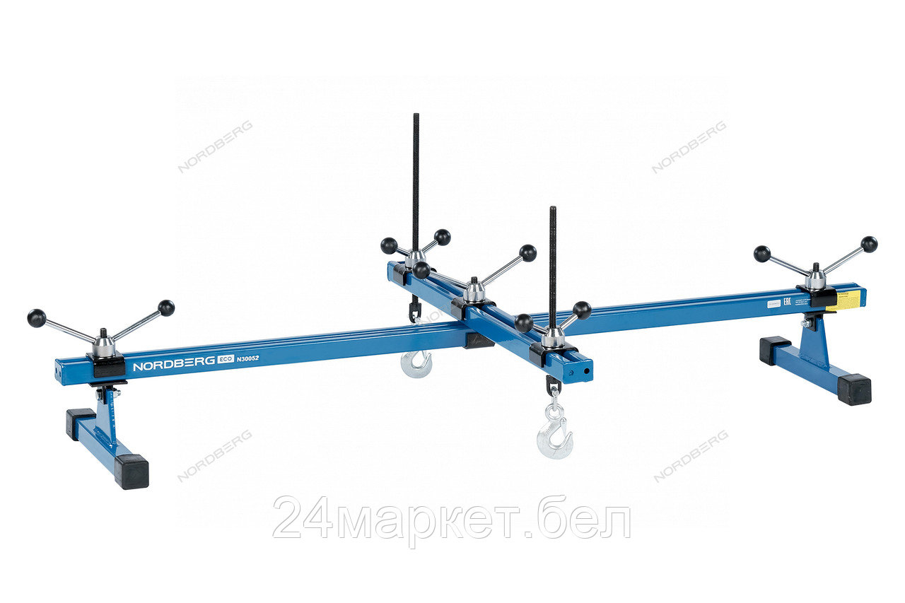 NORDBERG N30052 Стенд для вывешивания двигателей 500кг, с поперечной штангой, L=170см - фото 7 - id-p221104665
