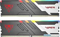 Оперативная память Patriot Viper Venom RGB 2x32ГБ DDR5 5200МГц PVVR564G520C40K