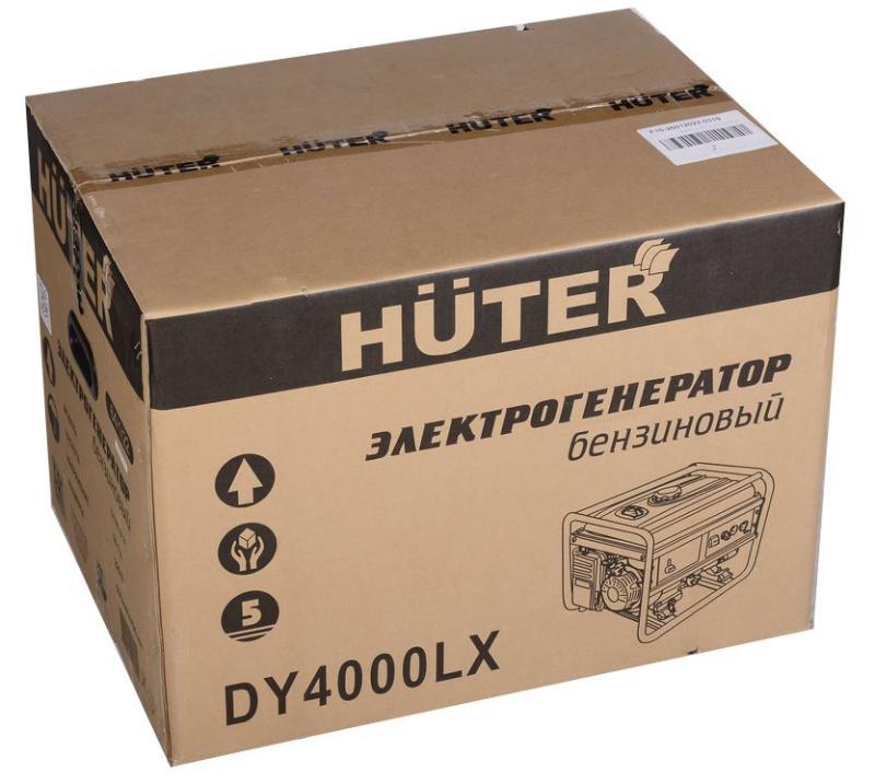 Бензиновый генератор Huter DY4000LX - фото 6 - id-p221323973