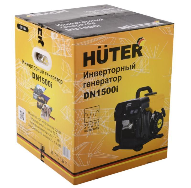 Бензиновый генератор Huter DN1500i - фото 7 - id-p221323989