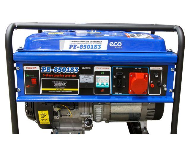 Бензиновый генератор ECO PE-8501S3 - фото 5 - id-p221323991
