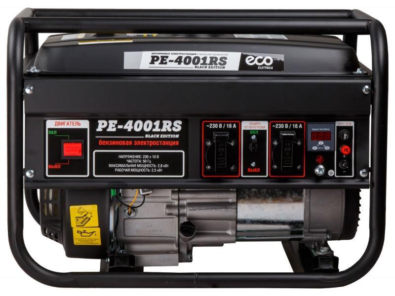 Генератор бензиновый ECO PE-4001RS Black Edition - фото 3 - id-p221323995