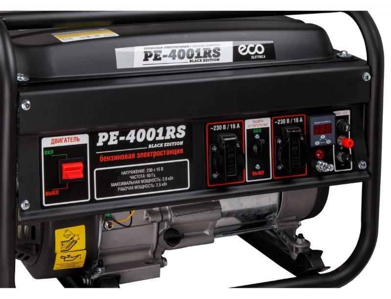 Генератор бензиновый ECO PE-4001RS Black Edition - фото 7 - id-p221323995