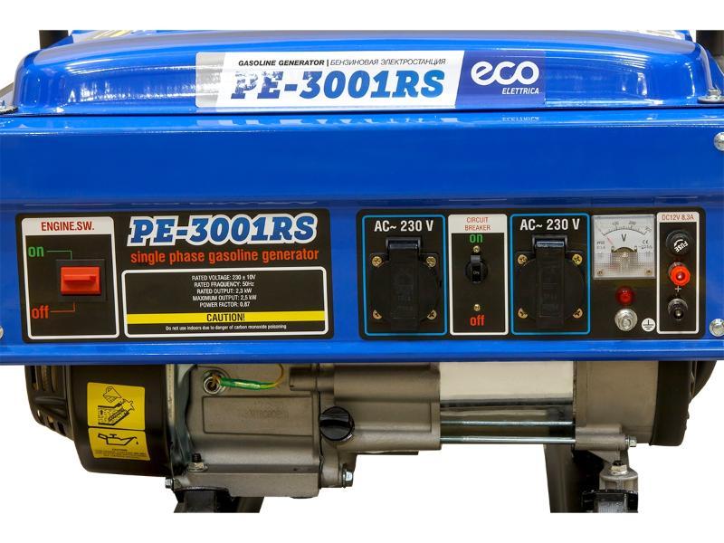 Бензиновый генератор ECO PE-3001RS - фото 5 - id-p221323996