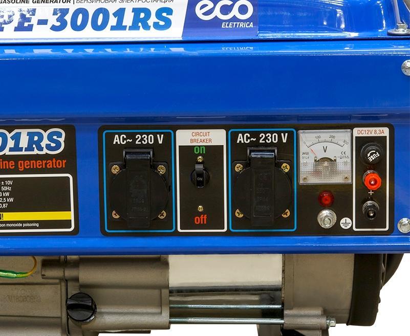 Бензиновый генератор ECO PE-3001RS - фото 6 - id-p221323996
