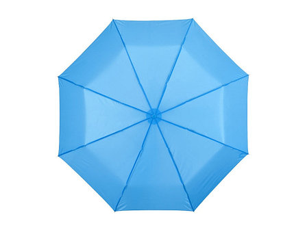 Зонт Ida трехсекционный 21,5, голубой, фото 2