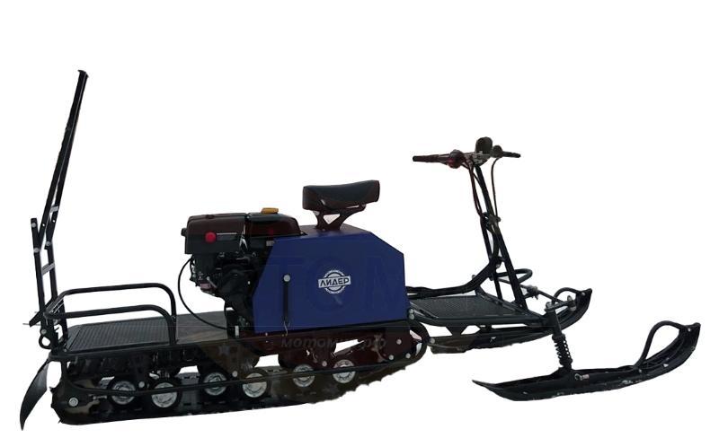 Мотобуксировщик ЛИДЕР-2-3Т-15АП с лыжным модулем