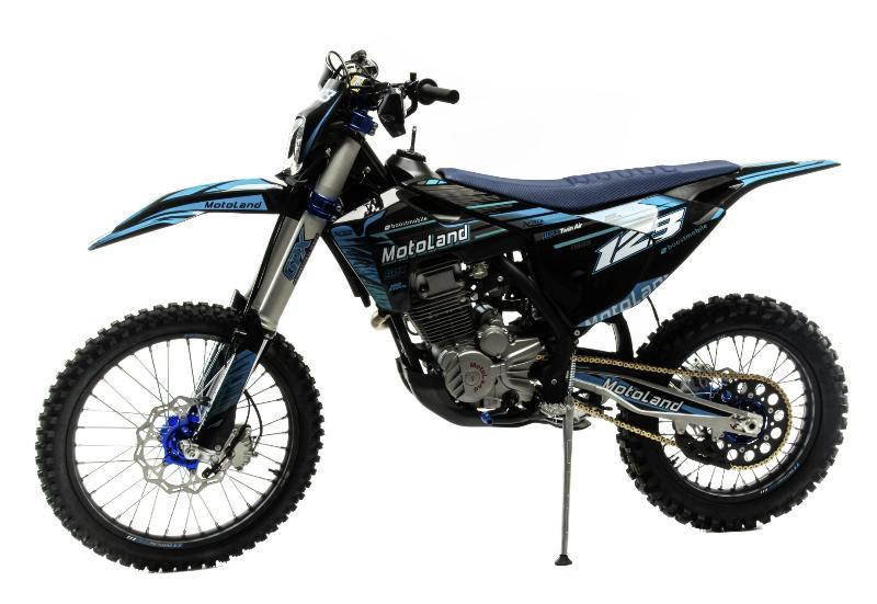 Мотоцикл Кросс Motoland XT 250 ST 21/18 (172FMM-4V) синий - фото 8 - id-p221324073