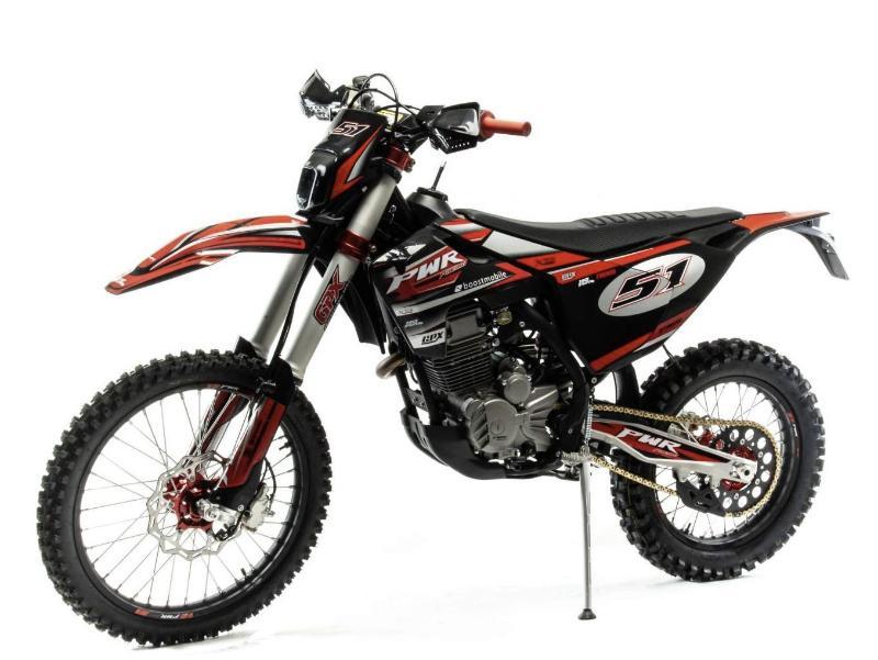 Мотоцикл Кросс PWR FS250 (172FMM) (4V) красный