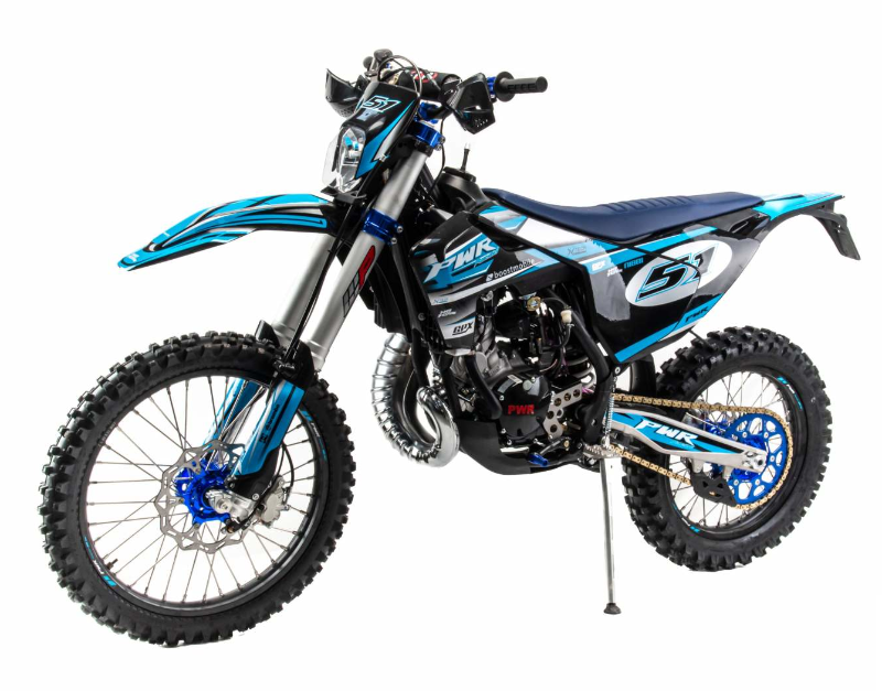 Мотоцикл Кросс PWR FS250 (2-STROKE) синий - фото 1 - id-p221324081