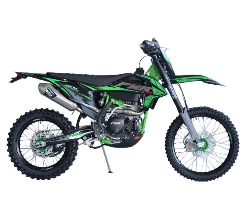 Мотоцикл Кросс PWR FM300 (174MN-3) зеленый - фото 1 - id-p221324083