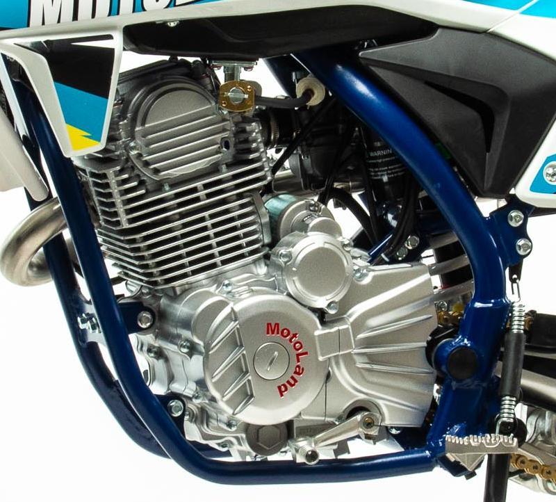 Мотоцикл Кросс Motoland X3 250 PRO (172FMM) зеленый - фото 2 - id-p221324090