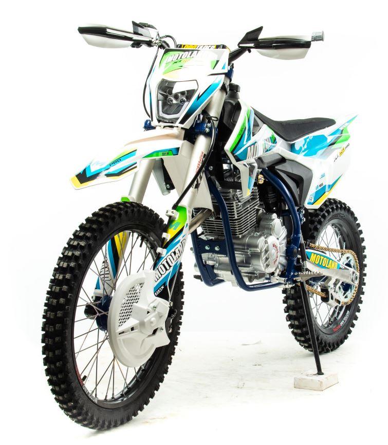 Мотоцикл Кросс Motoland X3 250 PRO (172FMM) зеленый - фото 6 - id-p221324090