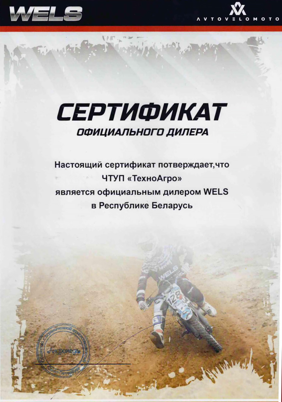 Квадроцикл WELS ATV Thunder 150 черный - фото 2 - id-p221324093