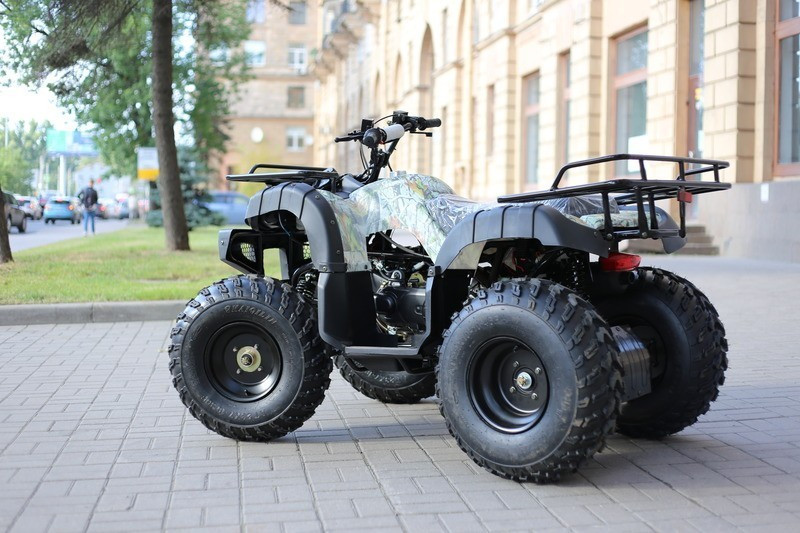 Квадроцикл WELS ATV Thunder 150 желтый - фото 3 - id-p221324094