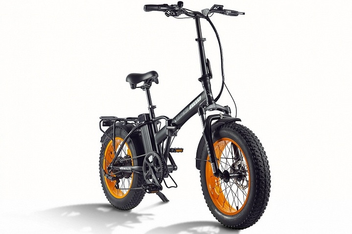Электровелосипед VOLTECO CYBER - Серо-чёрный - фото 2 - id-p221324165