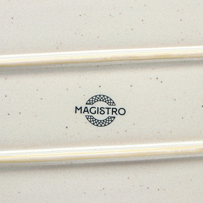Блюдо фарфоровое овальное Magistro Urban, 450 мл, 24×13,7×2,7 см, цвет белый - фото 7 - id-p221326015